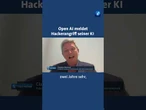KI von OpenAI startet Hackerangriff: Bedeutung für IT-Sicherheit #ki #openai