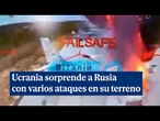 Ucrania ataca con drones enclaves puntuales en Rusia y esta le acusa de sabotear las negociaciones