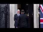 Zelensky a Londra a Downing Street per vertice con Starmer Macron e Merz