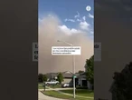Una impresionante tormenta de arena sorprende a los vecinos de Illinois #illinios
