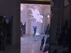 Vandal SMASHES sculpture at museum