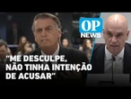 Bolsonaro se desculpa com Moraes e diz não ter provas contra ministros do STF | O POVO NEWS