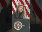 WATCH: Erika Kirk thanks President Trump and First Lady Melania Trump #erikakirk #shorts #trump