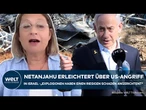 HEFTIGE REAKTION DES IRAN: Massiver Raketen-Hagel auf Israel - Was machen Hisbollah und die Huthis?