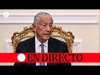 DIRECTO | El presidente de Portugal pronuncia un discurso a la nación