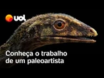 Como trazer um dinossauro de volta à vida?; conheça o trabalho de um paleoartista