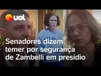 Senadores dizem temer por segurança de Zambelli após visita ao presídio na Itália