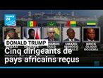 Donald Trump reçoit les dirigeants de cinq pays africains à la Maison Blanche • FRANCE 24