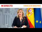 CONSEJO DE MINISTROS  EN DIRECTO: PILAR ALEGRÍA INFORMA SOBRE LOS ACUERDOS APROBADOS | RTVE