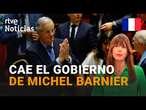 FRANCIA: La IZQUIERDA y la ULTRADERECHA se alían y tumban el GOBIERNO de MICHEL BARNIER | RTVE