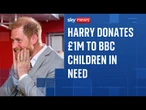 Prince Harry donates £1m to help young people affected by violence