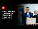 Gleisi assume comando de operações política e de gestão para crise no INSS | AGORA CNNj