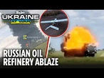 Ukraine smashes Russian oil pumping site deep behind enemy lines in Kirov region