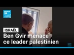 Le ministre d'extrême droite israélien, Ben Gvir, menace le leader palestinien Marwan Barghouti