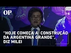 Milei reage com tom mais ameno após a vitória do seu partido nas legislativas argentinas