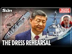 Xi's secret shooting range revealed with replica US Navy ships and F-35 jets