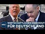 TRUMP-ZÖLLE: Drama für Wirtschaft droht! 1,2 Millionen deutsche Jobs hängen von US-Exporten ab!