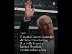 Morta la mamma di Deschamps. Il ct torna in Francia, non sarà in panchina contro la Norvegia