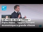 En Asie du Sud-Est, Macron plaide pour une diversification économique et géopolitique