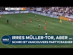THOMAS MÜLLER: Volley-Hammer im ersten Spiel für Vancouver, doch der Schiri crasht die Party