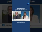 Politisch motivierten Straftaten seit 2015 nahezu verdoppelt #tagesschau #nachrichten #kriminalität