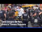 New York: des coups de feu tirés à Times Square, sans faire de blessé selon la police