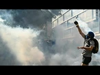 Avant le sommet organisé à Évian, les "No-G7" à l'assaut de Genève • FRANCE 24