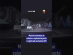 Motorista desmaia ao volante e explosão de poste é registrada em Santos (SP)