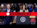 DIRECTO | Biden y Kamala Harris participan en un mitin conjunto en Pensilvania