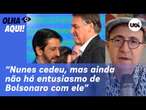 Reinaldo: Bolsonaro foi desleal e não soube ser líder mesmo com Nunes topando tudo na disputa