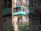 Moments after Naples cable car crash
