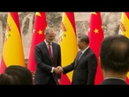 Rei da Espanha e presidente da China defendem ‘desenvolvimento global aberto’ | AFP