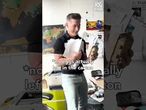 ABC News’ James Longman cleans out his office