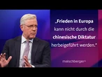 Norbert Röttgen und Jan van Aken diskutieren über Verhandlungen im Ukraine-Krieg | maischberger