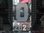 '2025' numerals arrive in Times Square for New Year's Eve