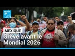 Au Mexique, des enseignants en grève bloquent le stade du match de l'ouverture du Mondial 2026
