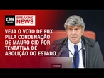 STF tem maioria para condenar Mauro Cid por tentativa de abolição do Estado | CNN 360°