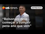 Bolsonaro tem recursos limitados para recorrer; pena deve ser cumprida ano que vem, diz jurista