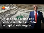 Dólar sobe e Bolsa caí com expectativa de manutenção dos juros nos EUA | Boletim de Economia