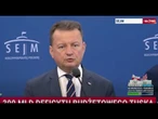 300 mld deficytu budżetowego Tuska! Błaszczak: MON stanie się bankrutem!