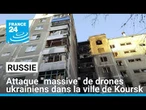 En Russie, un mort et plusieurs blessés dans une attaque ukrainienne contre la ville de Koursk