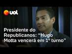 Marcos Pereira, do Republicanos, sobre sucessão de Lira: 'Hugo Motta vencerá com ampla maioria'