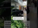 Brutal #alunizaje en el centro comercial Parquesur de Leganés ante la mirada de los clientes #robo