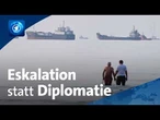 Straße von Hormus: Krieg zwischen USA und Iran flammt wieder auf