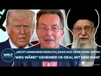 NAHOST: "Viele Fragezeichen" Erschreckender Verdacht vom Experten! Geheimer US-Deal mit dem Iran?