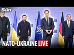 LIVE: NATO and Ukraine officials hold joint press conference in Brussels