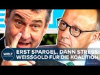 BERLIN: Spargel statt Streit! Kann die Versöhnungsfahrt den Reformgipfel retten?