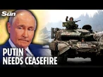 Desperate Putin needs ‘escape route’ to rearm - a Ukraine ceasefire would be ‘catastrophic’