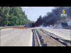 Mezzo pesante prende fuoco sulla A29 a Trapani, squadre Anas riaprono traffico in meno di 45 minuti