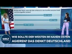 CIVEY-UMFRAGE: Sollte die USA militärisch im Iran eingreifen? Meinung der Bundesbürger geteilt!